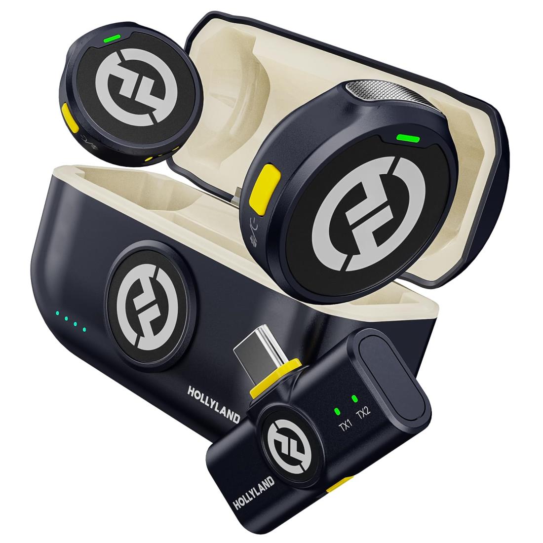 楽天市場】「2024新機」Hollyland-Lark M2-ピンマイク-ワイヤレス