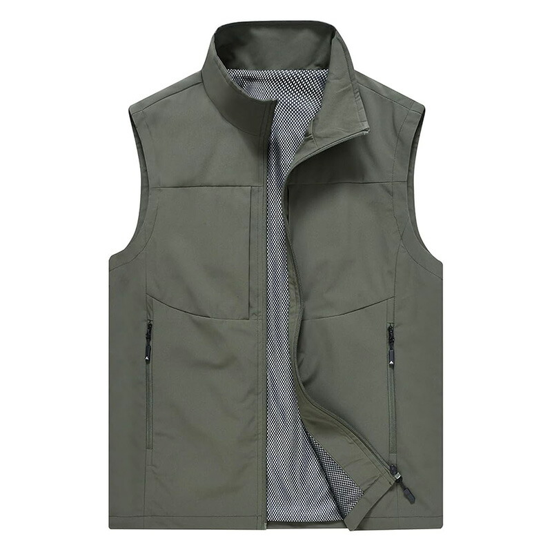 楽天市場】フィッシングベスト（カラーグリーン）（ウェア