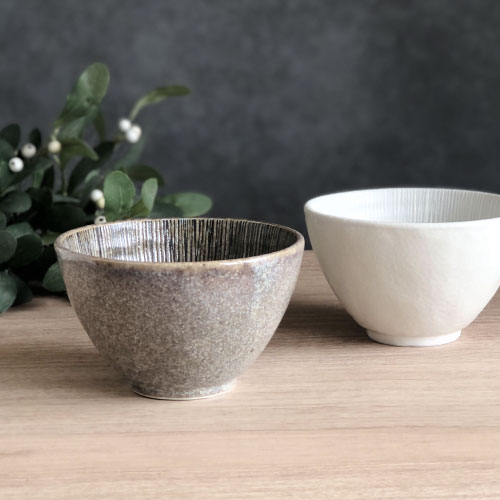 楽天市場】【Kizami きざみ】お茶漬け碗 Gray White / 白 グレー