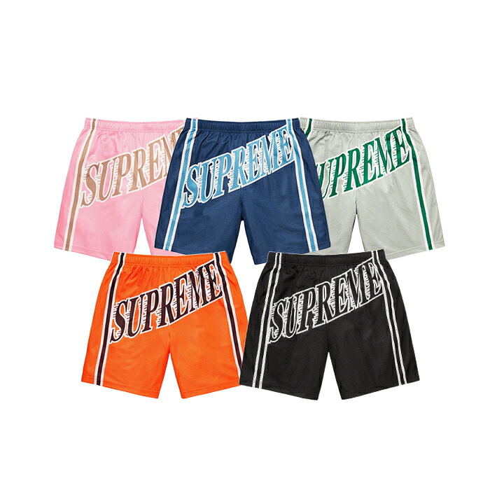 楽天市場】【最短即日発送】 SUPREME Slap Shot Baggy Mesh Short