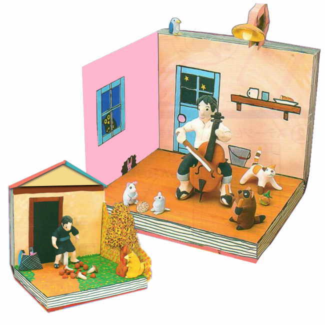 楽天市場】工作キット 立体絵本を作ろう 本を開くとお気に入りの場面