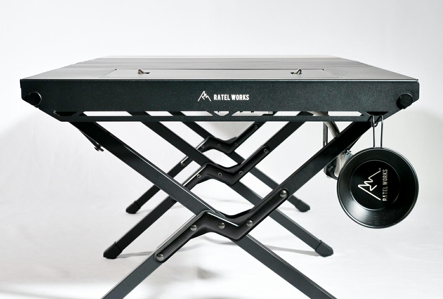 楽天市場】ウッドパネルテーブル120 WOOD PANEL TABLE120 RATELWORKS