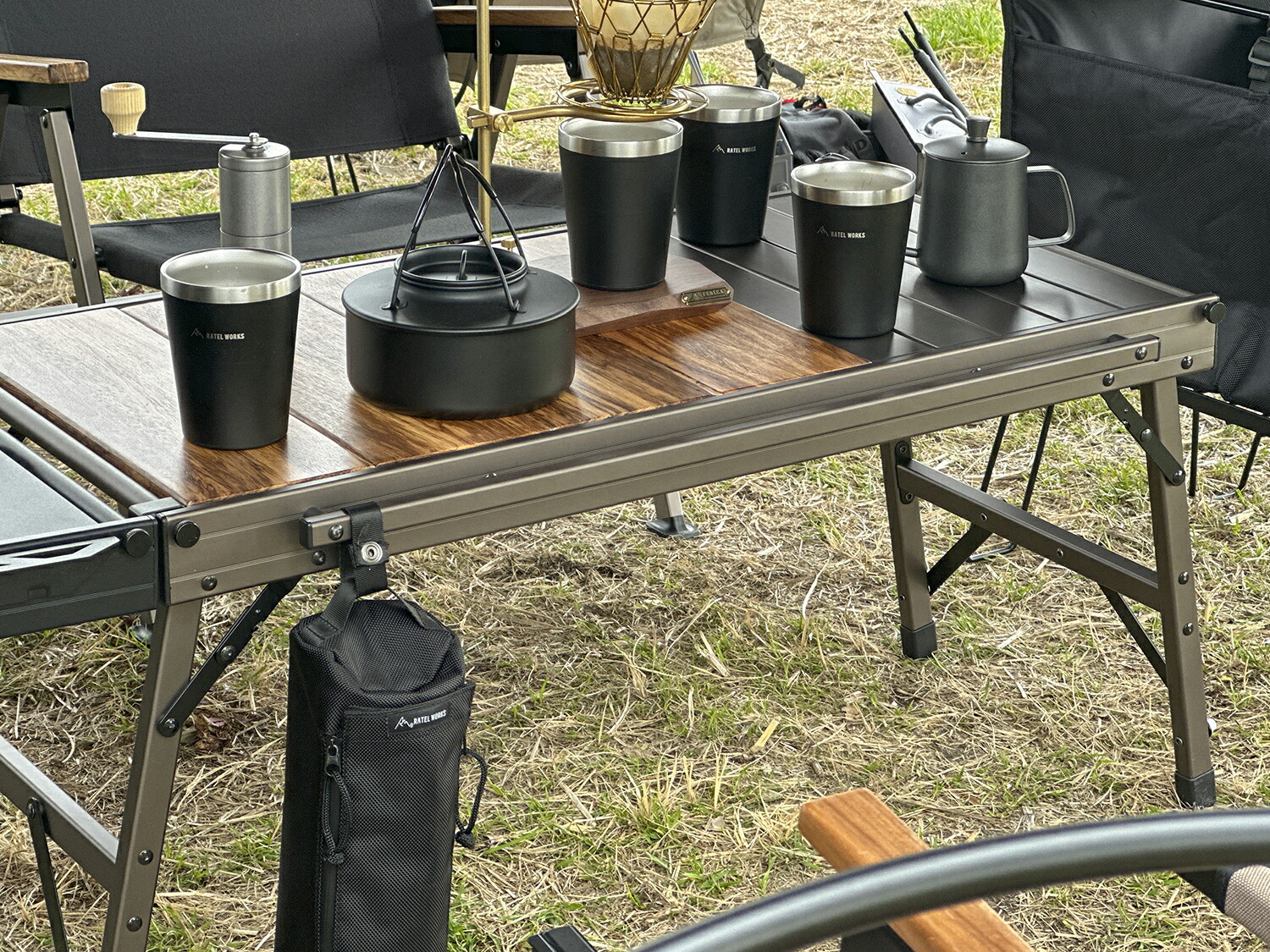 楽天市場】ウッドパネルテーブル WOOD PANEL TABLE RATELWORKS