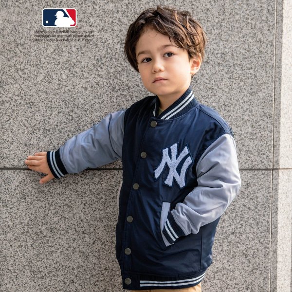 楽天市場】【40%OFF】MLB中綿入りスタジャン キッズ ジュニア アウター