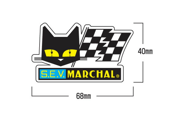 楽天市場】ステッカー 防水 耐候 マーシャル フラッグ小 オリジナル 旧