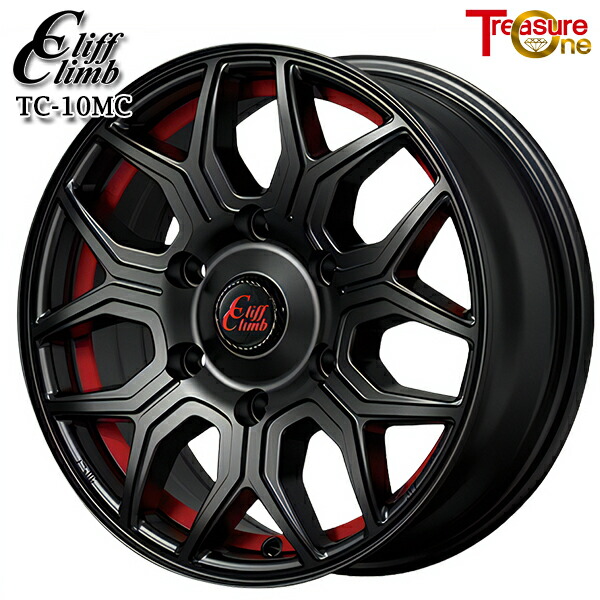 楽天市場】17インチ 8.0J 6H139.7 +20 トレジャーワン クリフクライム