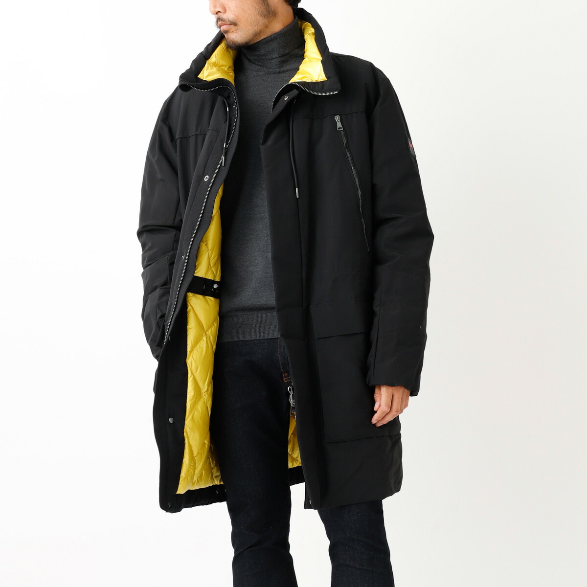 楽天市場】タトラス TATRAS ダウンジャケット ダウンブルゾン ブラック