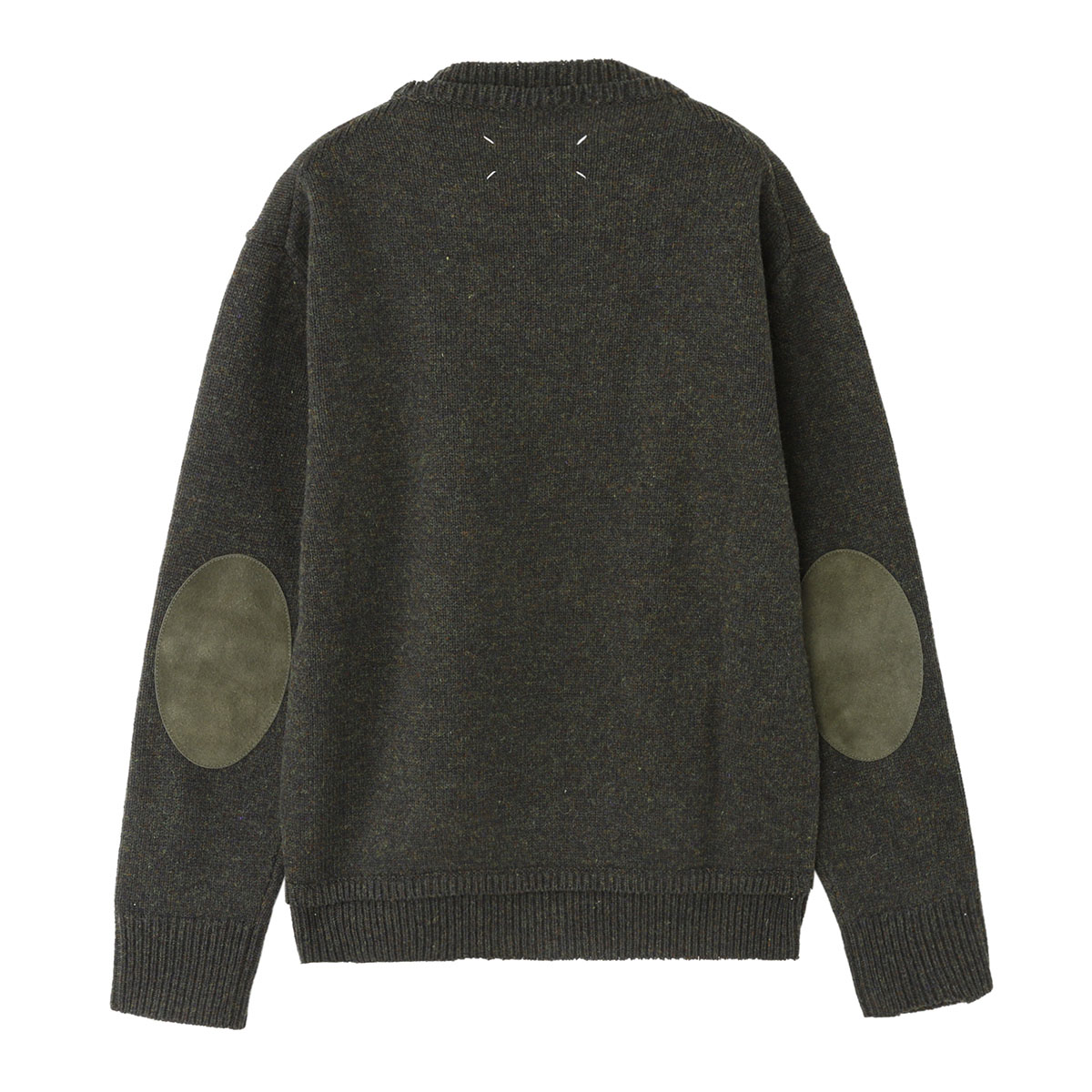 マルジェラ ダークグレー ニット ネックウォーマー Maison Margiela