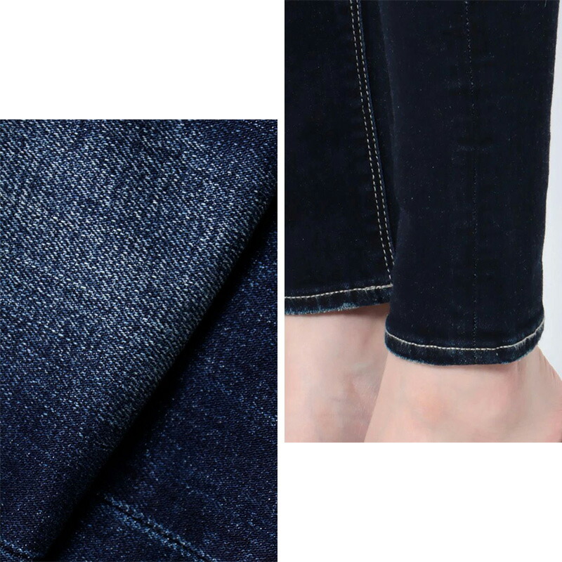 楽天市場】【最短翌日お届け】H/W ウエストクロススキニーデニムパンツ