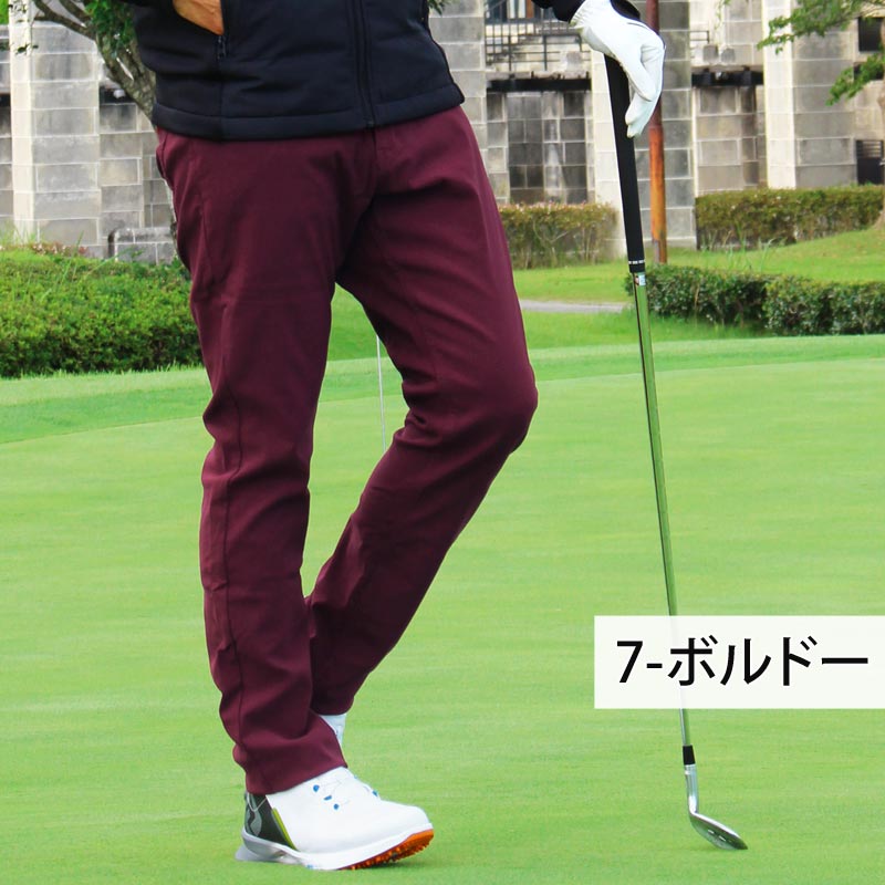楽天市場】送料無料 ゴルフパンツ メンズ 裏起毛 暖か チノパン