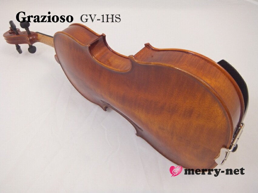 楽天市場】Grazioso GV-1HS 4/4 バイオリン 4点セット : 楽器のこと