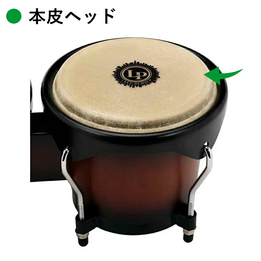 楽天市場】LP ウッドボンゴ LP601NY-VSB ヴィンテージサンバースト