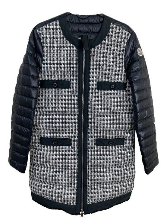楽天市場】【MONCLER/モンクレール/MAIX GIUBBOTTO/ツイード切替