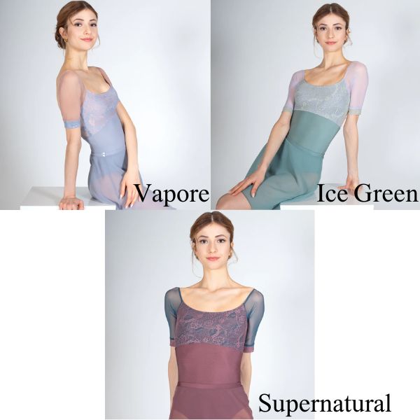 楽天市場】バレエ レオタード 大人 4分袖 【 DellaLoMILANO