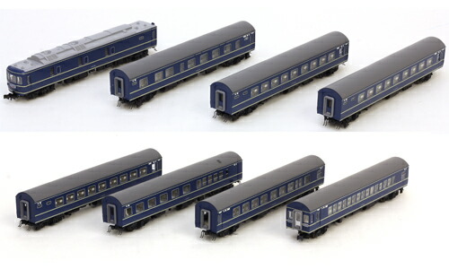 楽天市場】20系寝台特急（さくら）・長崎編成 8両セット【KATO・10