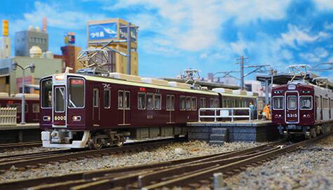 楽天市場】阪急8000/8300系 1次車 基本4両編成セット（動力付き