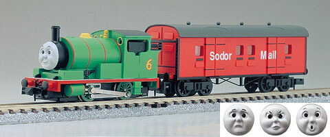 TOMIX 93808 きかんしゃパーシー車両セット 郵便車付き 美品 TOMIX