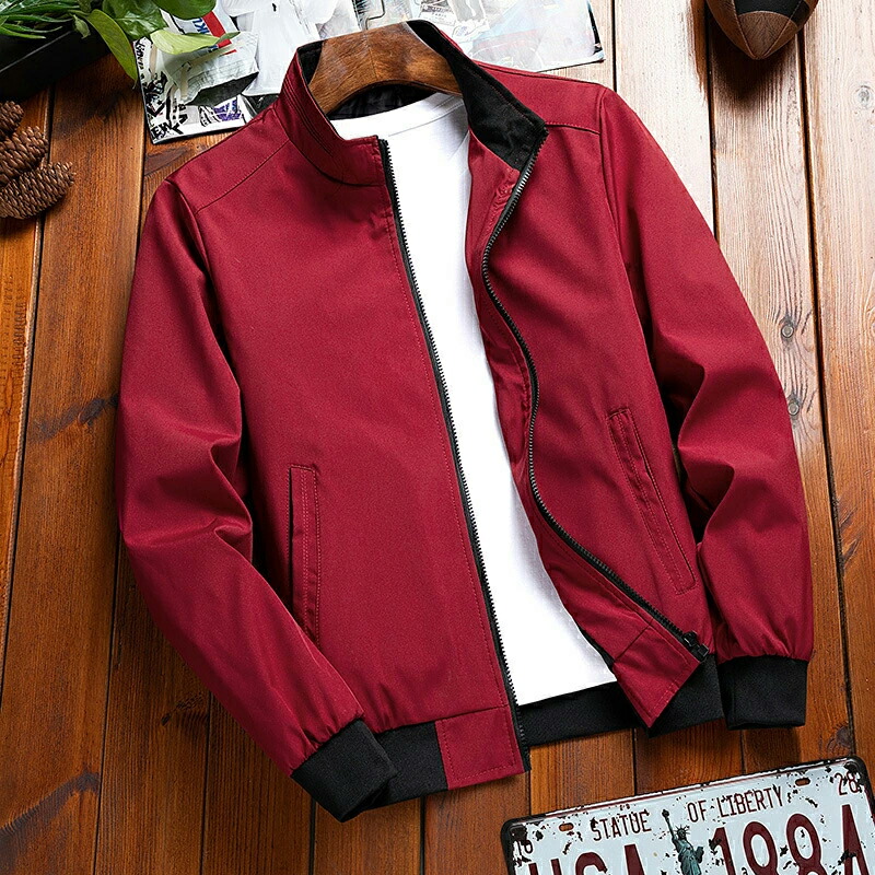 楽天市場】メンズ スイングトップ（カラーレッド）（メンズ