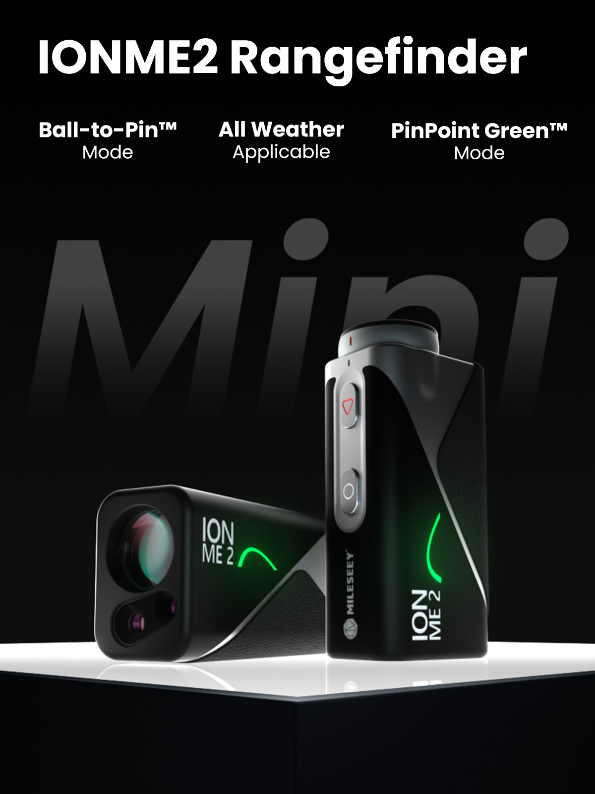 楽天市場】☆送料無料☆MILESEEY IONME2 ゴルフ レーザー距離計 高低差