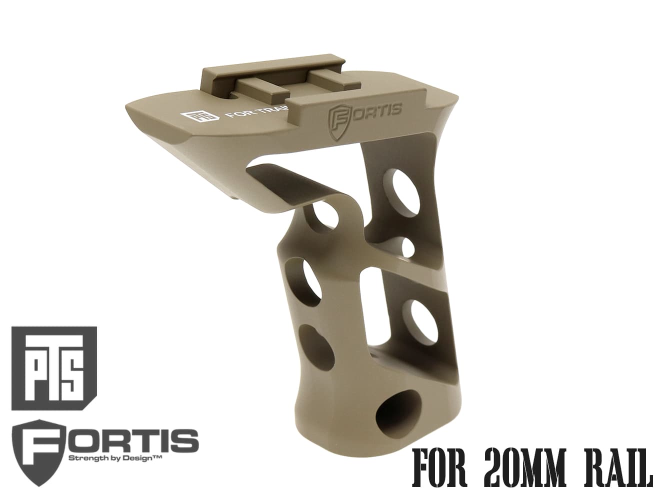 楽天市場】PTS FORTIS SHIFT バーティカル グリップ 20mmレール