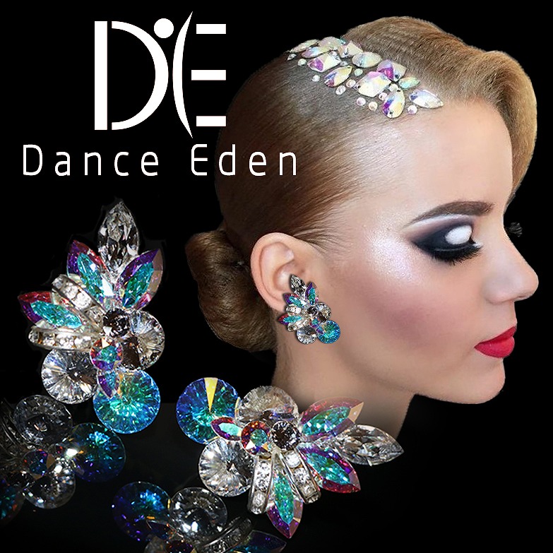 楽天市場】【即日発送】イヤリング 社交ダンス 競技ダンス クリップ式