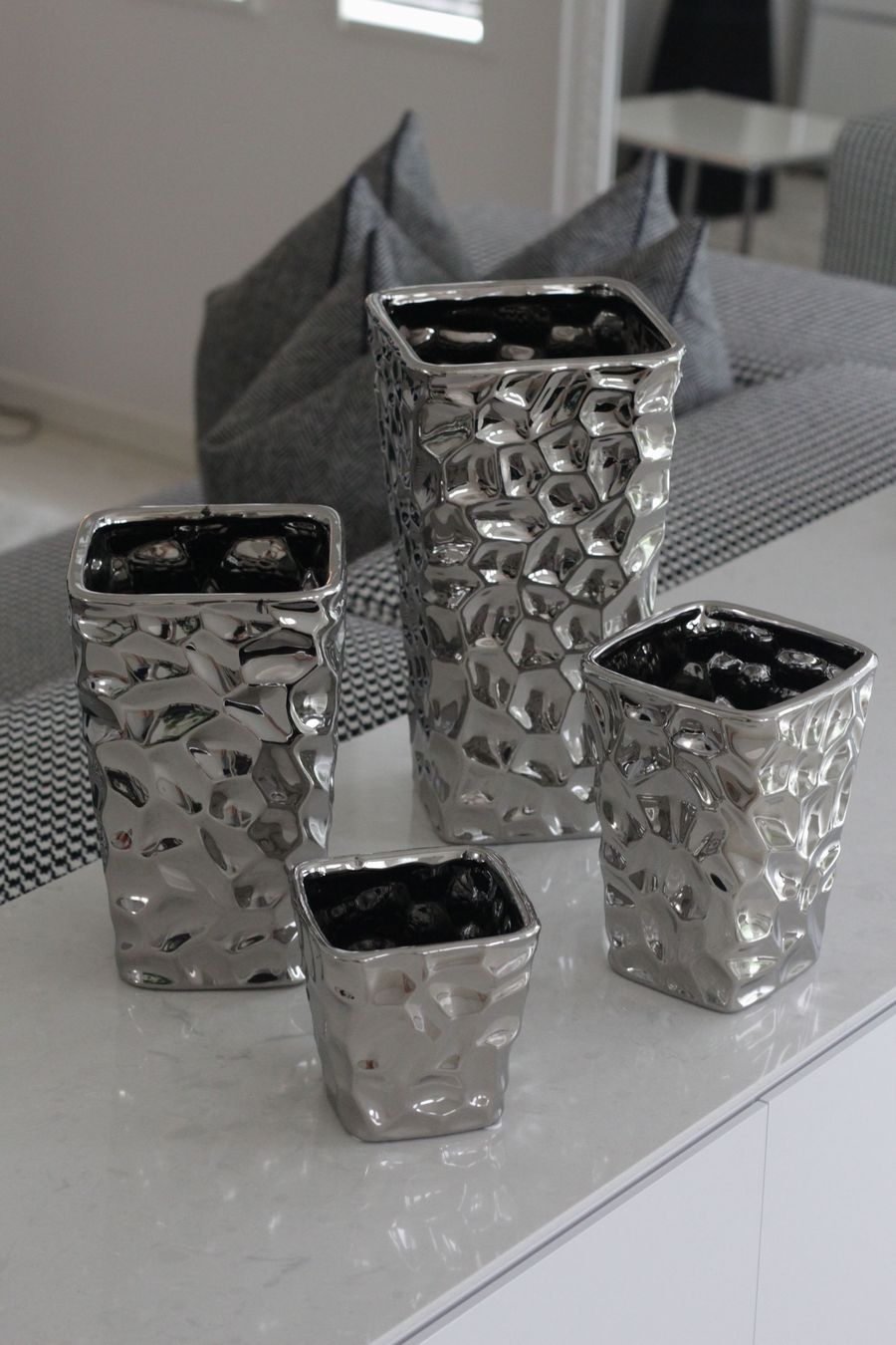 楽天市場】シルバー カラー フラワーベース サイズLL 人気商品