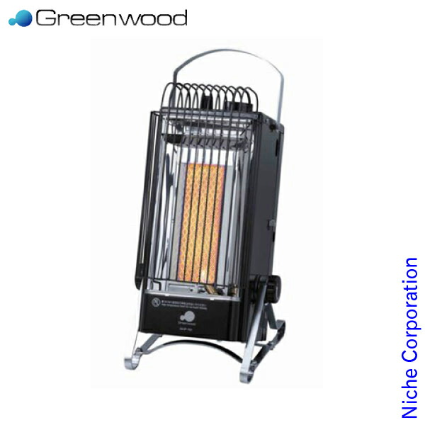 楽天市場】グリーンウッド カセットボンベ式ポータブルヒーター [ GCP