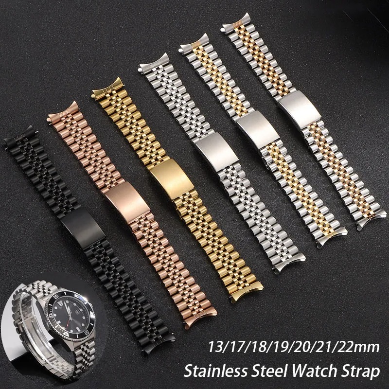 楽天市場】腕時計 ベルトロレックス 互換 交換ベルト ローズゴールド