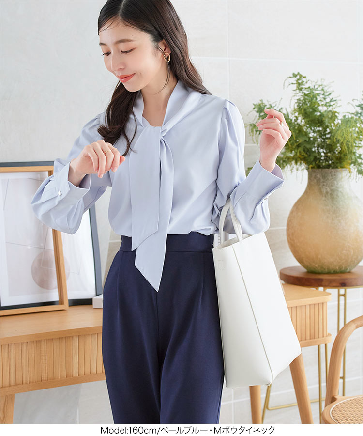 楽天市場】ブラウス [C6409] レディース トップス シャツ オフィス