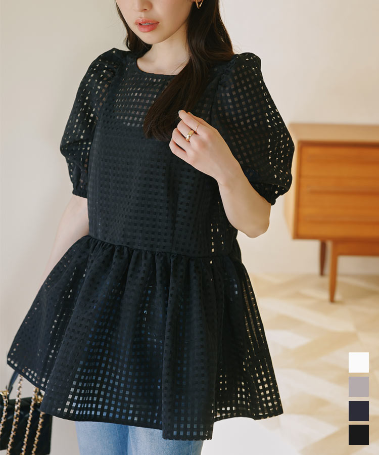 楽天市場】≪ 特別セール ≫ 送料無料！ チェック オーガンジー