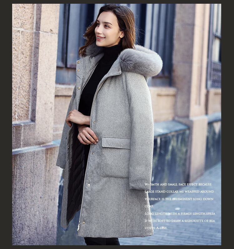 楽天市場】【特別クーポン配布中！】 ダウンコート ファー レディース