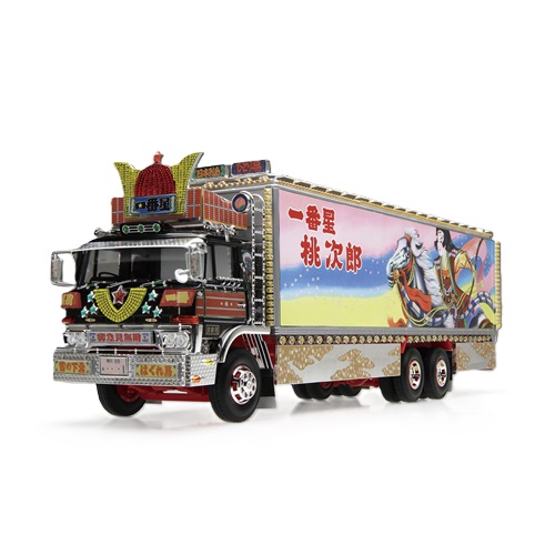 青島文化教材社 1/32 トラック野郎 No.04 一番星 男一匹桃次郎 (模型