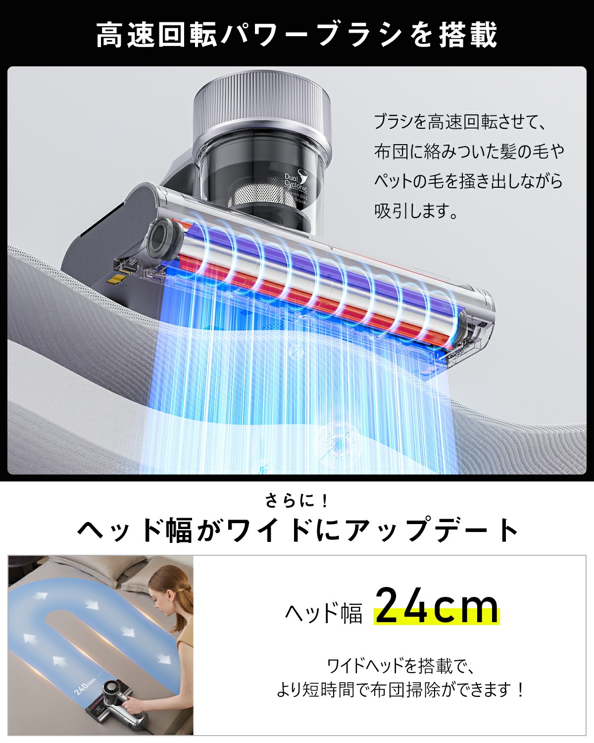楽天市場】布団クリーナー ふとんクリーナー 布団掃除機 65℃温風 UV除