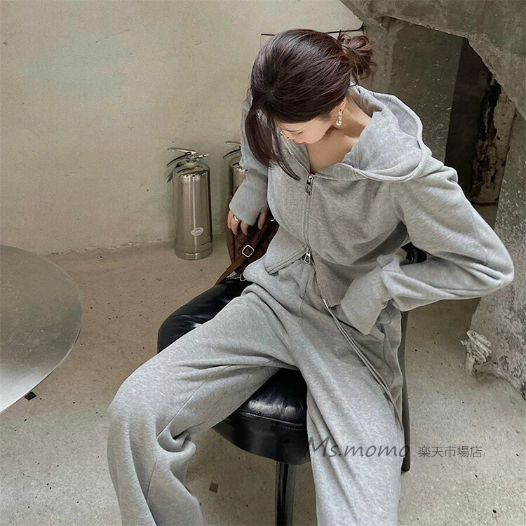 楽天市場】セットアップ レディース 秋冬新作 スウェットセット