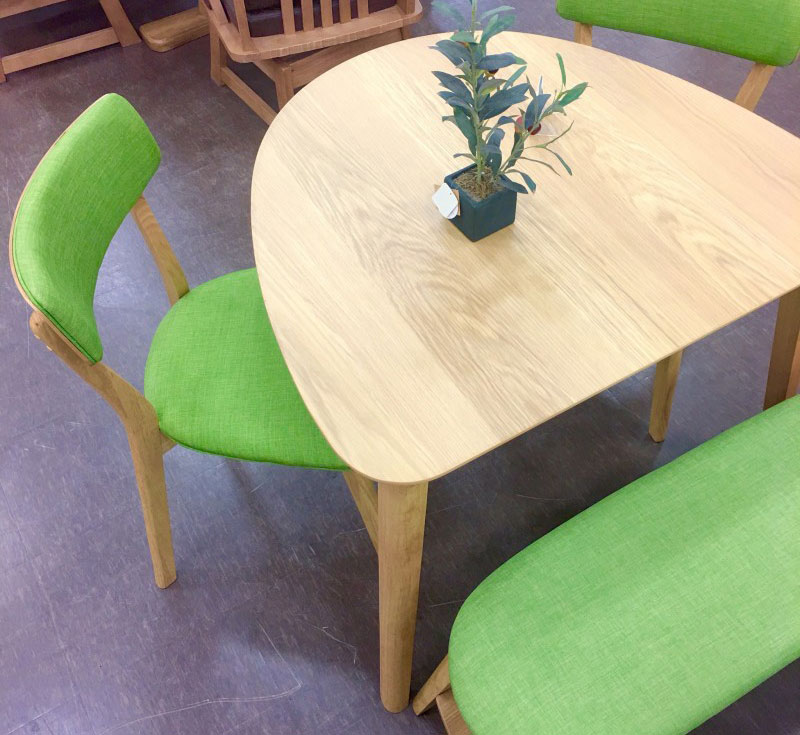 楽天市場】送料無料 90ダイニングテーブル 「Pingu/ピングー