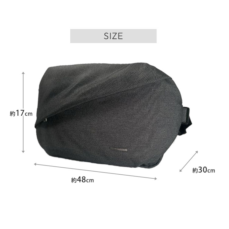 楽天市場】QUICK PACK 13 ボディバッグ クイックパック NIG A4 ノート