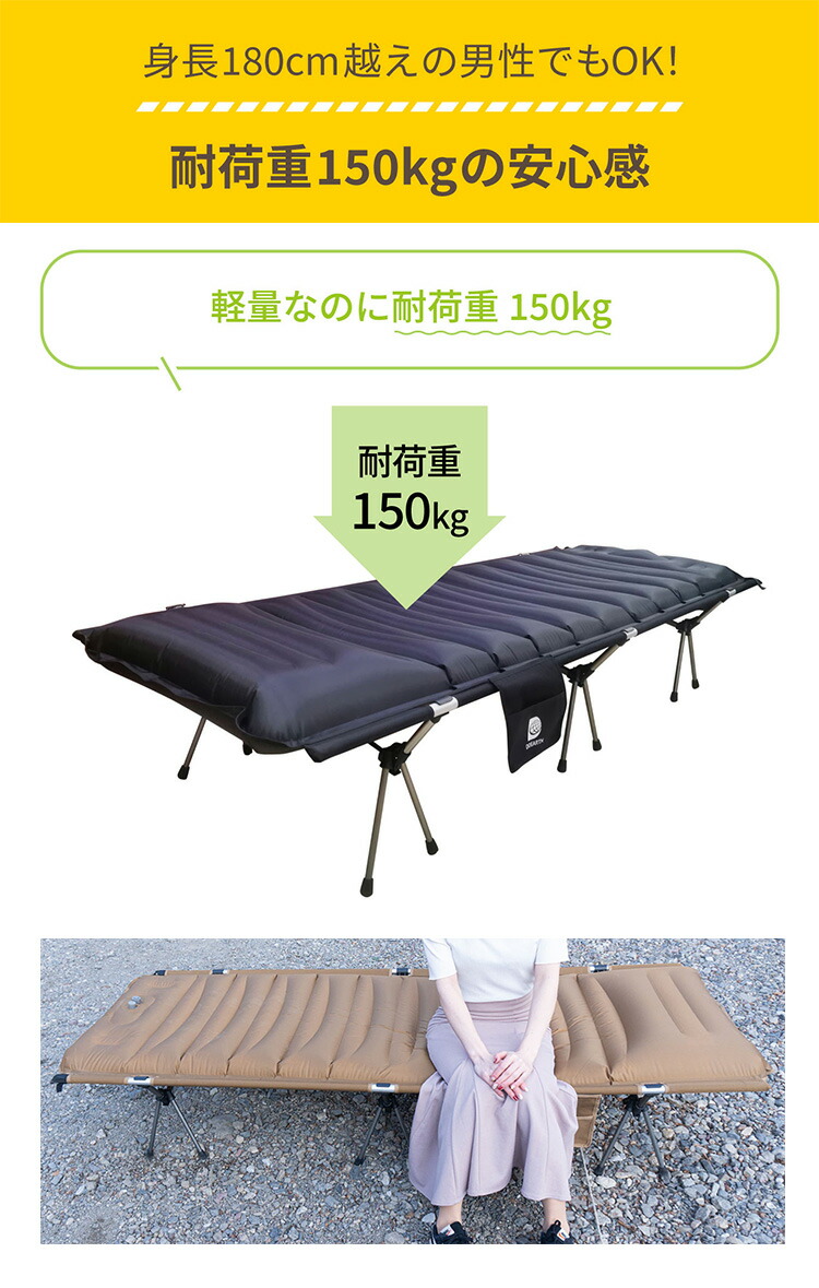 楽天市場】【2000円OFFクーポン】Gussuri グッスリ エアーマットコット