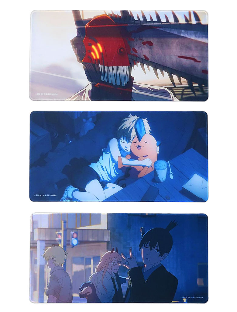 楽天市場】チェンソーマン デスクマット 30cm×60cm 大型マウスパッド