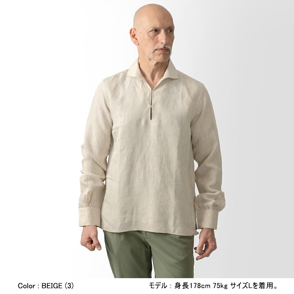 楽天市場】マッシモダウグスト Massimo d'Augusto カプリシャツ リネン