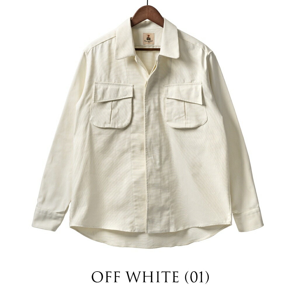 楽天市場】ギローバー GUY ROVER ミリタリーシャツ シャツジャケット