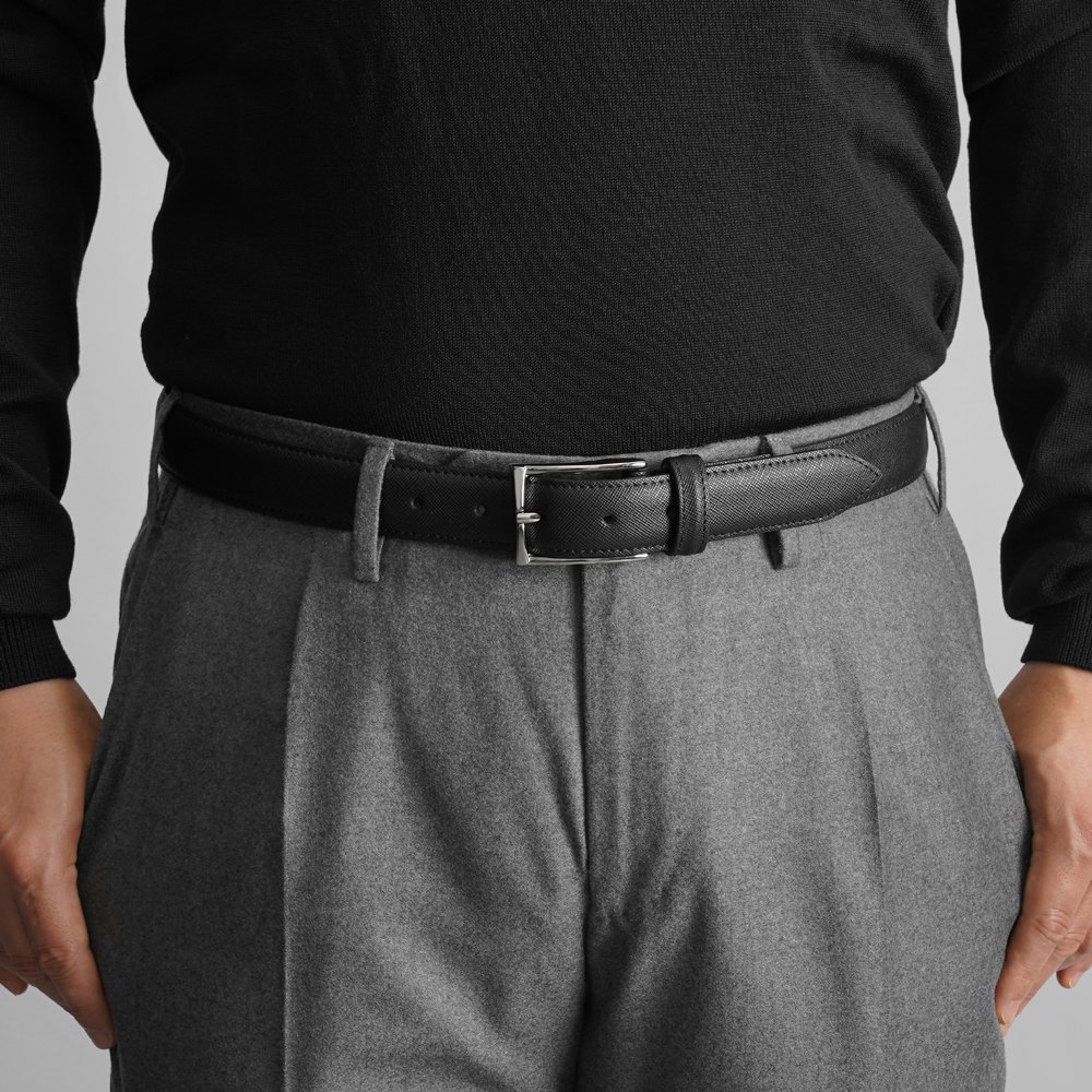 楽天市場】サドラーズ Saddler's ベルト G337 ブラック ダークブラウン