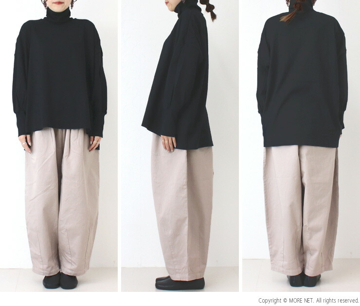 楽天市場】[20%OFF] プリット prit 40/2天竺タートルネックビッグプル