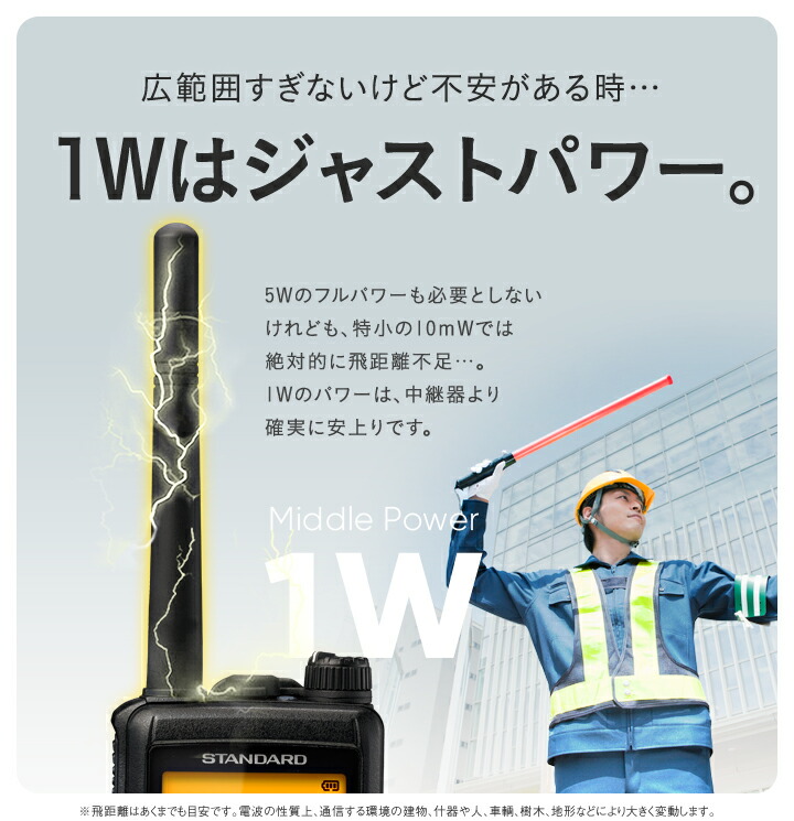 楽天市場】《登録代行OK》スタンダード VXD1 デジタル簡易無線機 登録