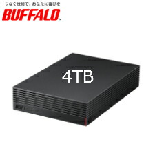 楽天市場】【送料無料】BUFFALO 外付けHDD 4TB HD-NRLD4.0U3-BA USB3.1