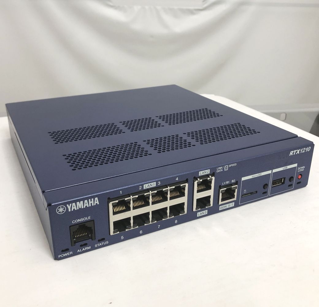 楽天市場】RTX1210 Yamaha Corporation ギガアクセス VPNルータ 不具合