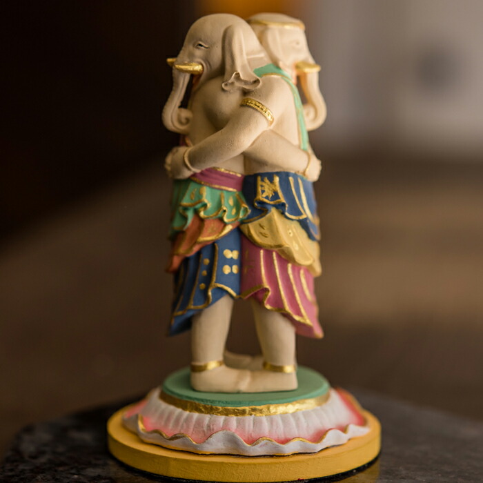 楽天市場】【ポイント10倍】仏像 RIYAK 彩色 歓喜天 BASIC 高さ90mm