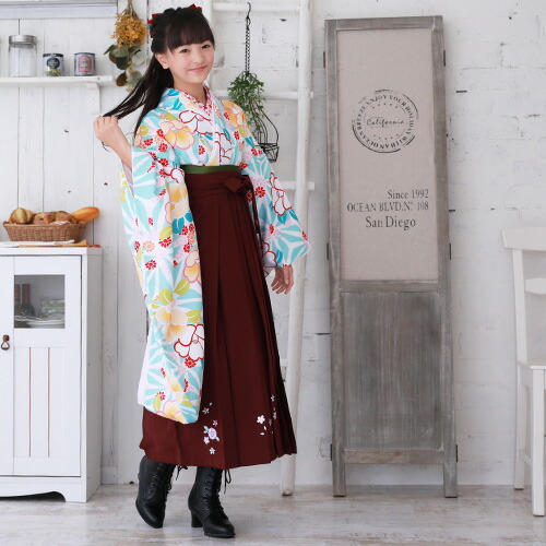 楽天市場】【販売】ジュニア 袴 セット 卒業式 女の子 小学生 ブーツ