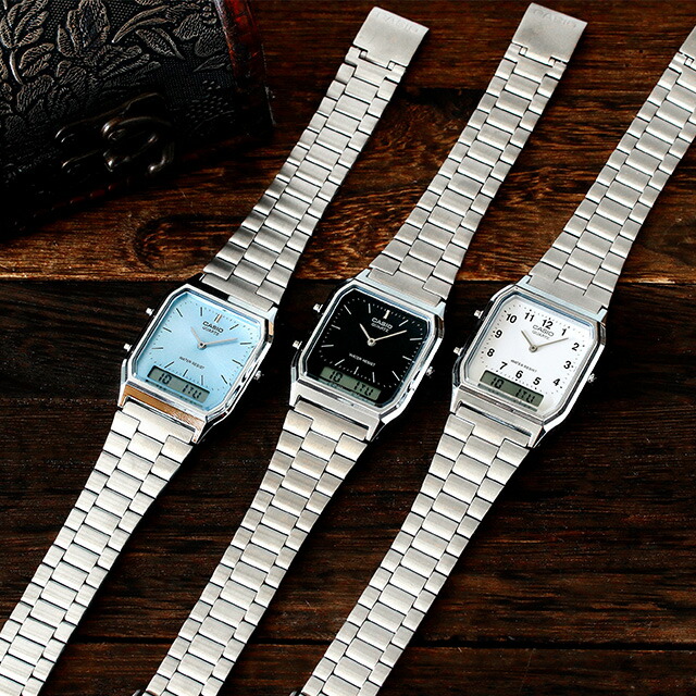 楽天市場】カシオ CASIO AQ-230 チープカシオ チプカシ アナログ