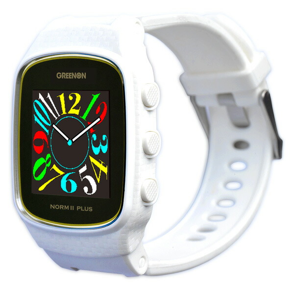 楽天市場】グリーンオン ザ・ゴルフウォッチ ノルムll プラス 腕時計型