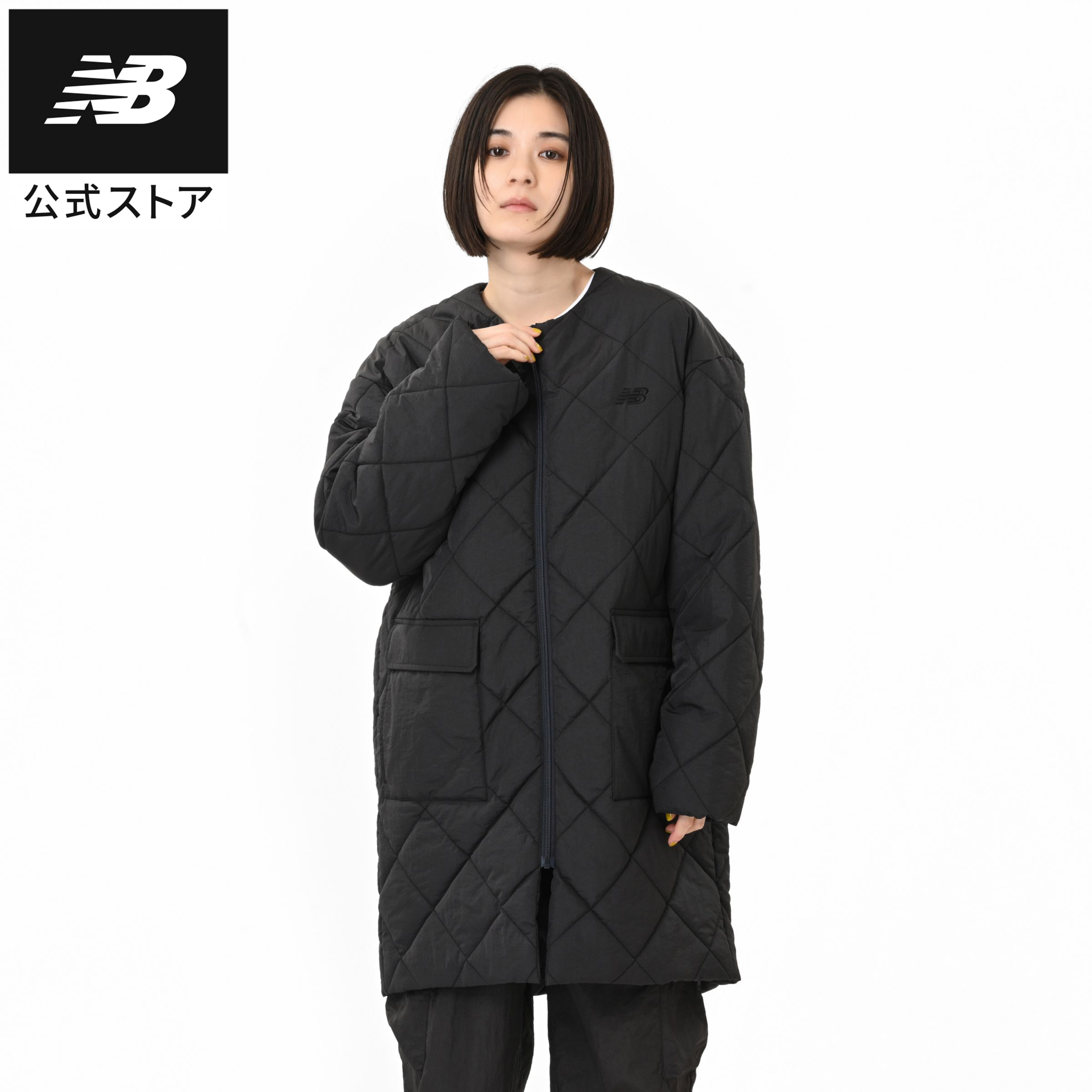 楽天市場】【30%OFF】【公式】ニューバランス キルティングロング